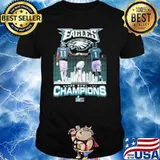 Eagles super bowl LVII champions signatures shirt