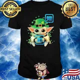 GENERAL MOTORS baby yoda St.Patrick's day shirt