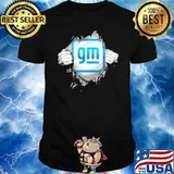 GENERAL MOTORS super man shirt