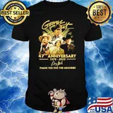 George Strait 47th anniversary 1975-2023 thank you for the memories signature shirt