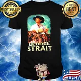 George Strait Houston ride horse shirt