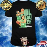 Giannis Antetokounmpo And Jrue Holiday Milwaukee Duo Basketball 21 34 Shirt