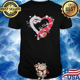 Go Kansas city Chiefs heart diamond shirt