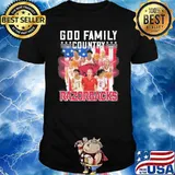 God family country Razorbacks America flag shirt