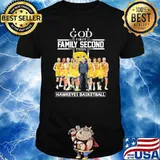 God first family second then Hawkeyes basketball shirt