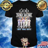 God first family second then New York Mets signatures shirt