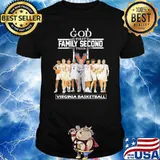God first family second then Virginia basketball shirt