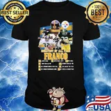 Greatest of all time Franco super bowl first team all pro signatures shirt
