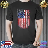 I am not most women Caregiver Ameirca flag heart love shirt