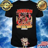 Jordan back to back slam dunk champ dreamathon 1987 1988 Chicago Bulls shirt