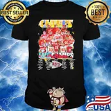 Kansas city Chiefs LVII Super bowl champs signatures shirt