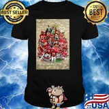 Kansas city Chiefs poster signatures football shirt