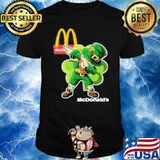 Leprechaun dabbing McDonald's St.Patrick's day shirt