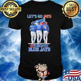 Let's go Jays Toronto Blue Jays Bichette Guerrero Jr. signatures baseball shirt