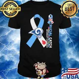 Los Angeles Rams Crucial catch intercept Diabetes NFL shirt