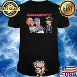Melanin Apparels- Daaaaaaaaamn Tupac Shakur and Wednesday shirt