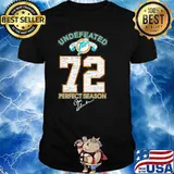 Miami Dolphins Undefeated 1972 17-0 72 perfect season signature shirt