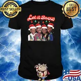 Naptural Culture - Let It Snow Christmas Art LeBron James shirt