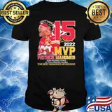 Patrick Mahomes 15 2022 MVP the best memories never fade signature shirt