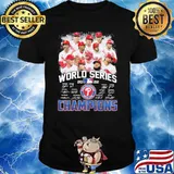 Philadelphia Phillies world series 2022 champions signatures shirt