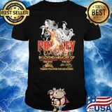 Presley in loving memory of Lisa Marie Presley Elvis Presley thank you for the memories signatures shirt