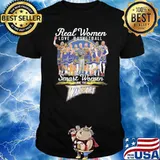 Real women love basketball smart women love the Warriors signatures shirt