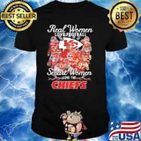 Real women love football smart women love the Chiefs signatures shirt