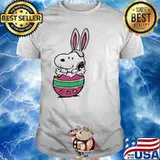 Snoopy Easter eggs shirt