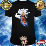 Son Goku Nike cartoon shirt