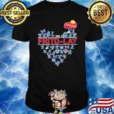 Stitch I work at Frito Lay heart shirt