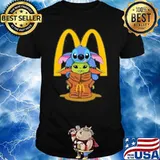 Stitch yoda MCDonald shirt