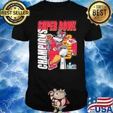 Super Bowl champions Kansas city Chiefs wolf LVII cup shirt