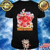Super Bowl LVII 2023 Kansas city Chiefs signatures shirt