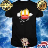 Super man McDonald's shirt
