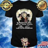Supernatural 2005-2023 15 seasons 327 episodes thank you for the memories shirt