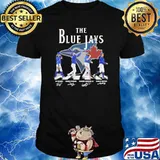 The Blue Jays Walking Abbey Road signatures shirt