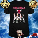 The Bulls Derozan Caruso Ball and Donovan Abbey road signatures shirt