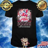 The Cleveland Indians 1915 forever thank you for the memories signatures shirt