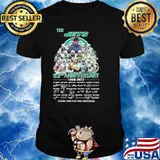The Jets 63rd anniversary 1960-2023 thank you for the memories signatures shirt