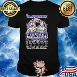 The Ravens 27th anniversary 1996-2023 thank you for the memories signatures shirt