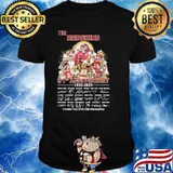 The Redskins 91st anniversary 1932-2023 thank you for the memories signatures shirt