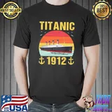 Titanic 1912 ship vintage shirt