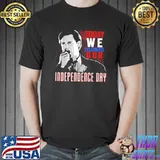 Today we celebrate our independence day veteran shirt