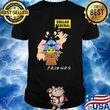 Toothless Stitch Baby Yoda Dollar General friends shirt