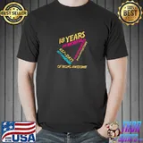 18 Years Old 216 Months Of Being Awesowme Vintage 18Th T-Shirt
