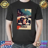 1970 Monaco Grand Prix Racing Travel Poster T-Shirt