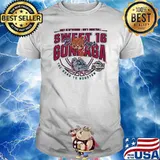 2023 NCAA Division I Men’s Basketball Sweet 16 Gonzaga Bulldogs The Road to Houston March Madness shirt