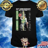60th anniversary NBA champions 1963 2023 Boston Celtics signatures shirt