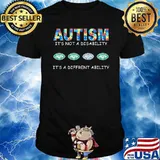 Autism it's not a disability it's a diffrent ability New York Jets shirt