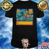 Awesome cusco Peru Travel & Dream In Japanese Symbols Great Wave T-Shirt